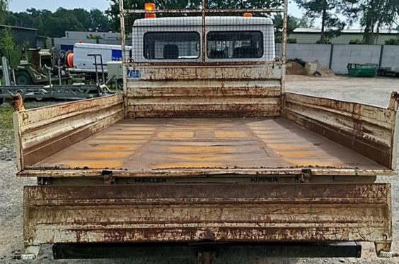 Carrinha basculante, Carrinha cabine dupla Mercedes-Benz VARIO 816D DOKA MEILER DREISEITENKIPPER: foto 16