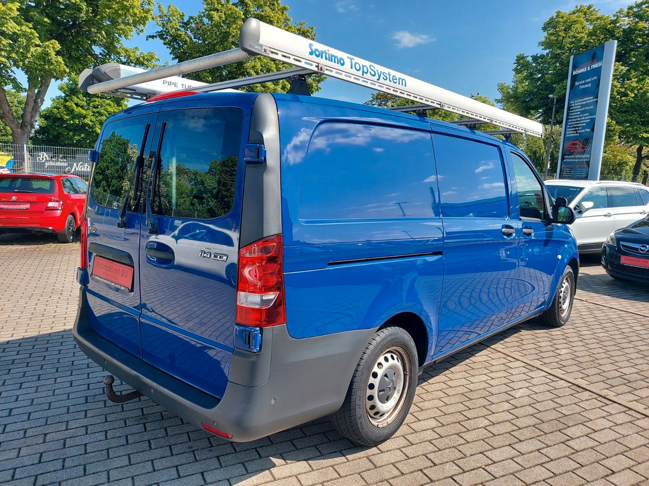 Furgão de passageiros Mercedes-Benz Vito Kasten 114 RWD Lang Autom. Klima Tempo PDC: foto 7