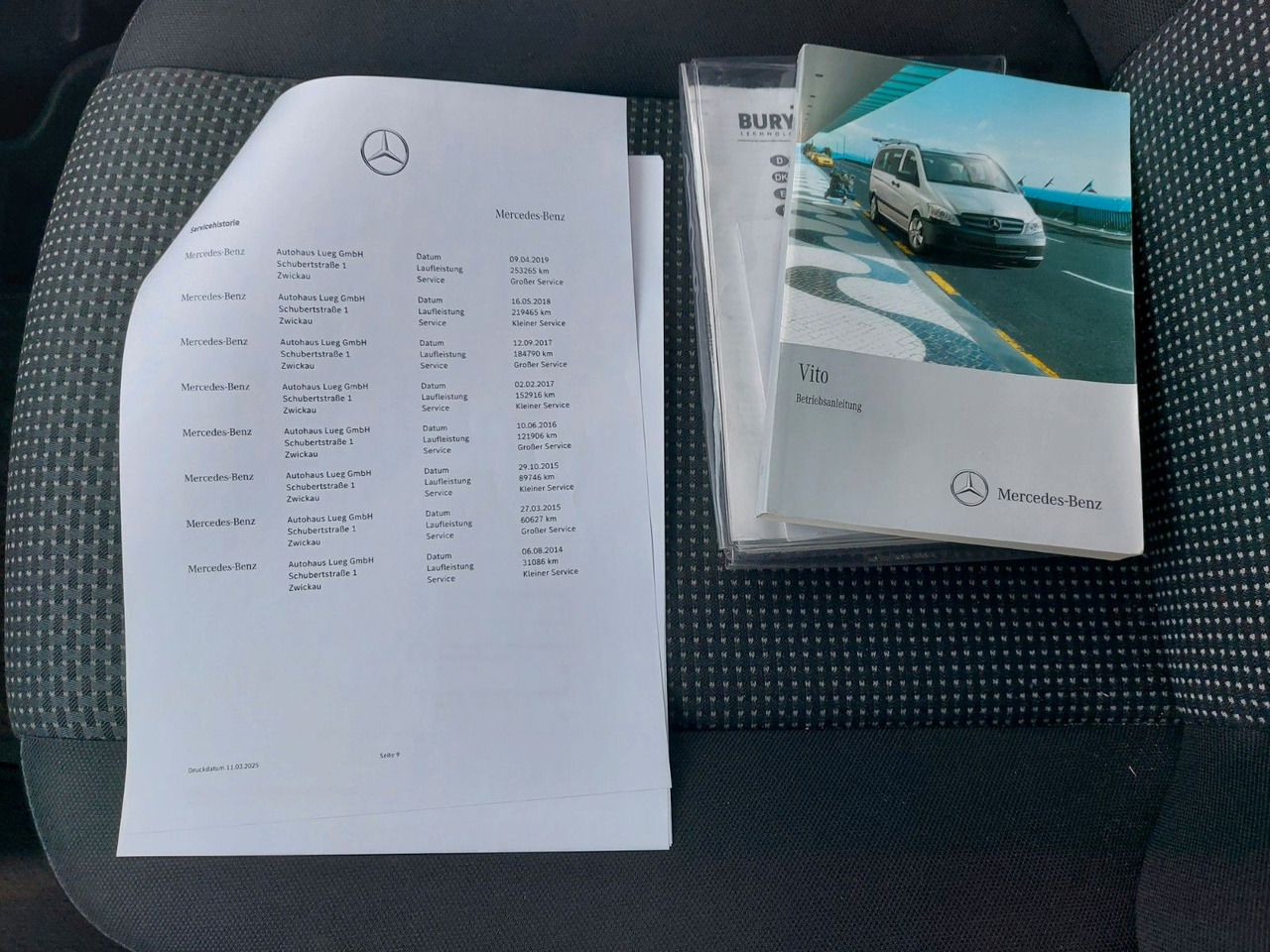 Furgão de passageiros Mercedes-Benz Vito V6 165 KW 224 PS KLIMA Standheiz. SHZ TEMPO: foto 24