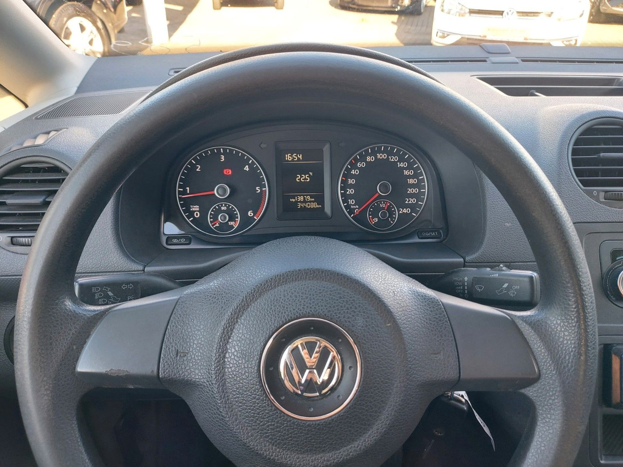 Furgão de passageiros Volkswagen Caddy Kasten Kombi Klima AHK: foto 12