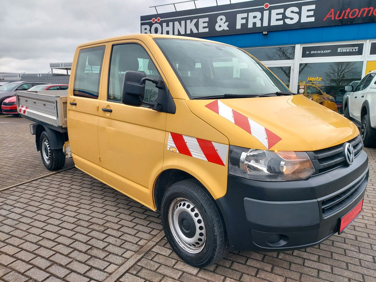 Volkswagen T5 Pritsche Doppelkabine KLIMA NAVI 6 SITZE AHK - Carrinha de caixa aberta, Carrinha cabine dupla: foto 1 Volkswagen T5 Pritsche Doppelkabine KLIMA NAVI 6 SITZE AHK - Carrinha de caixa aberta, Carrinha cabine dupla: foto 1