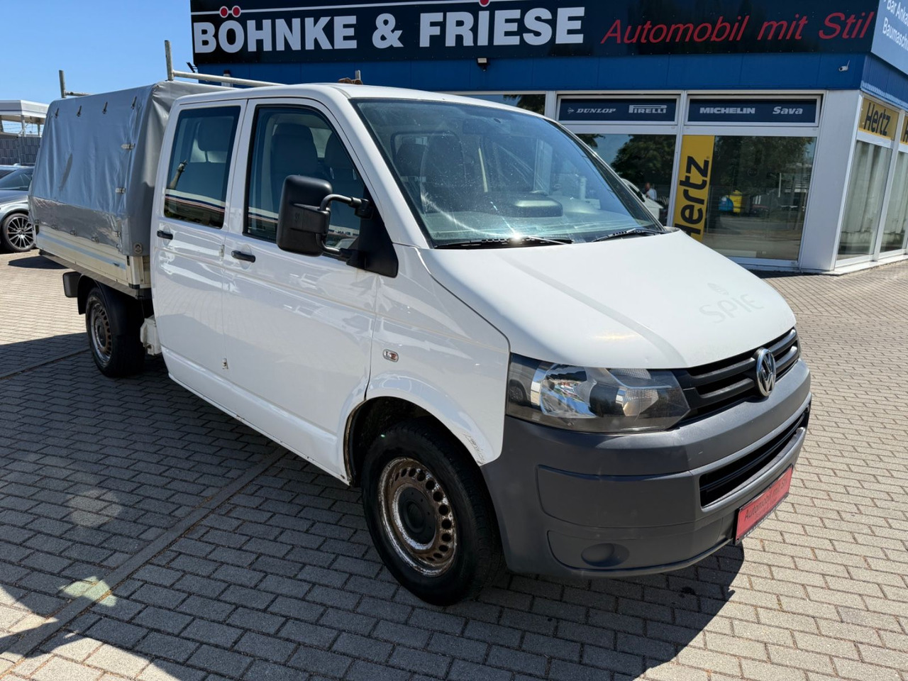 Volkswagen T5 Transporter Pritsche DoKA 4Motion 4x4 Klima - Carrinha de lona, Carrinha cabine dupla: foto 1 Volkswagen T5 Transporter Pritsche DoKA 4Motion 4x4 Klima - Carrinha de lona, Carrinha cabine dupla: foto 1