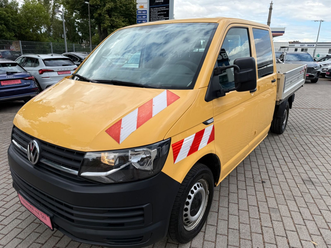 Carrinha de caixa aberta, Carrinha cabine dupla Volkswagen T6 Transporter Pritsche DOKA KLIMA NAVI: foto 12