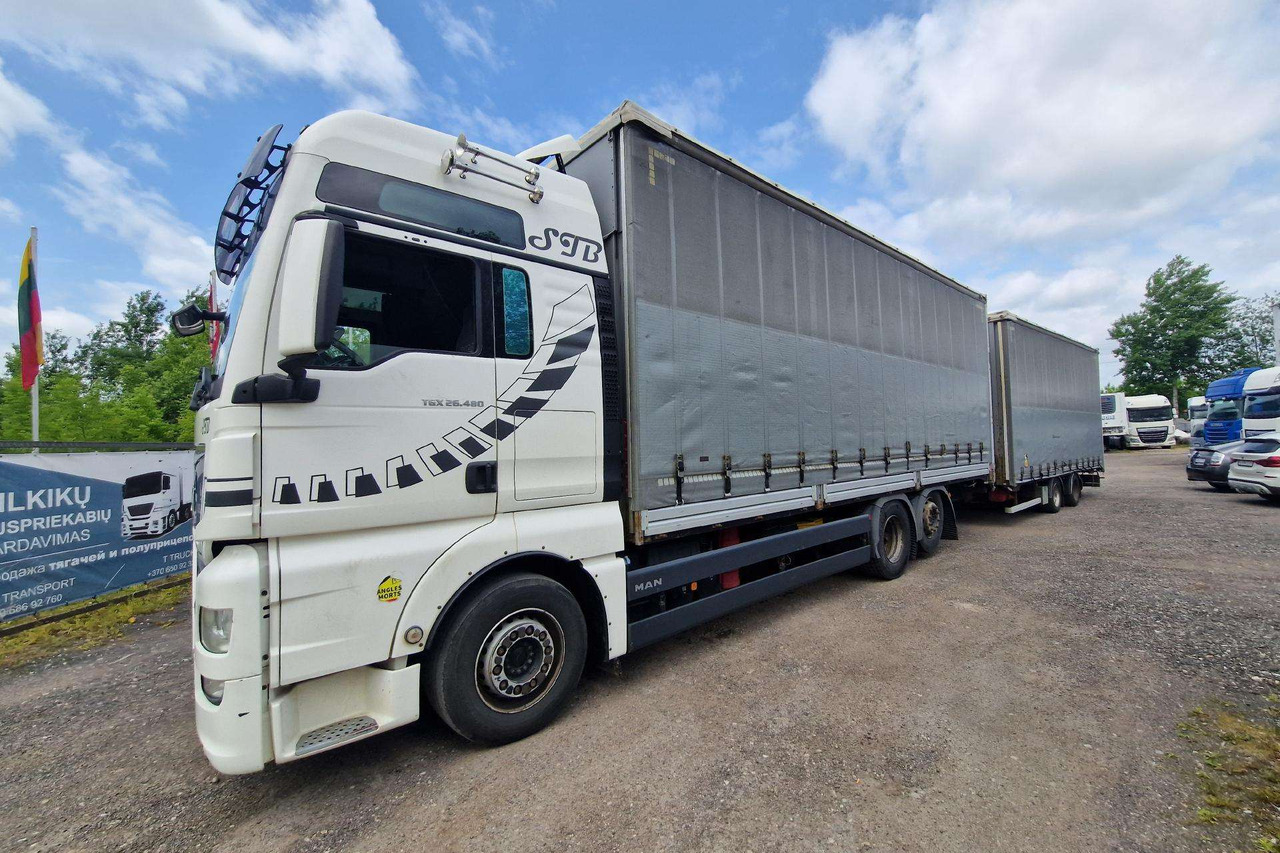 MAN TGX 480 - Camião de lona: foto 2 MAN TGX 480 - Camião de lona: foto 2