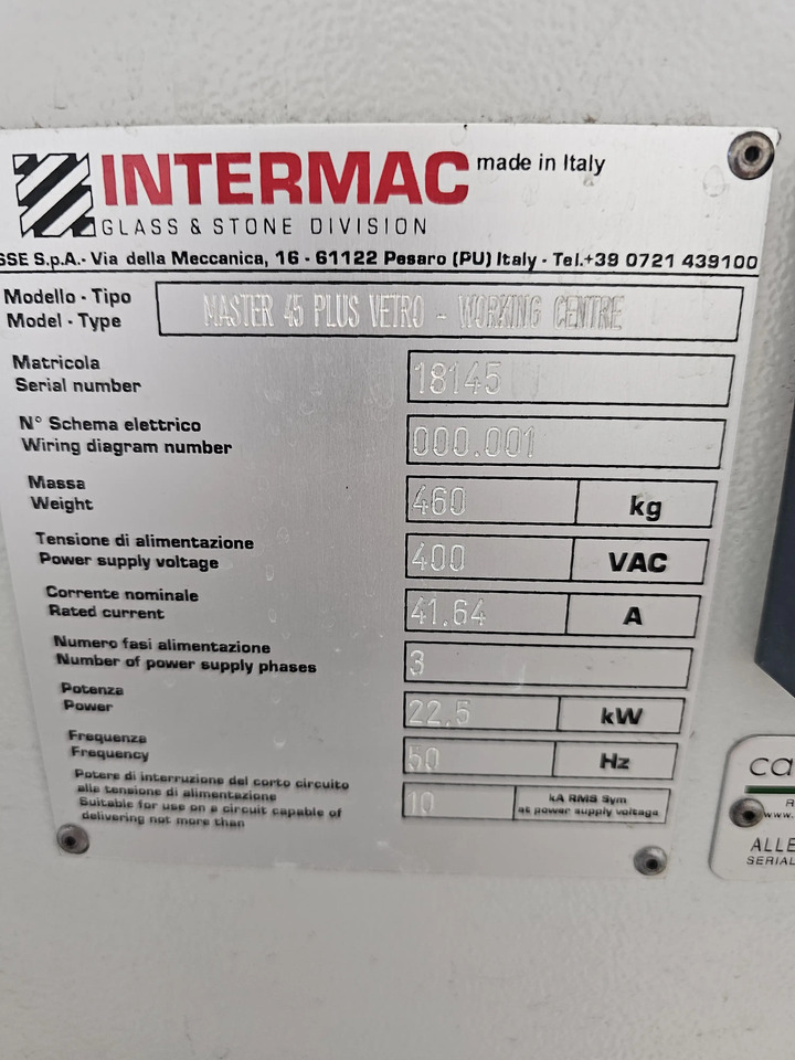 1 Stk. CNC Bearbeitungszentrum (Intermac) - Máquina: foto 5 1 Stk. CNC Bearbeitungszentrum (Intermac) - Máquina: foto 5