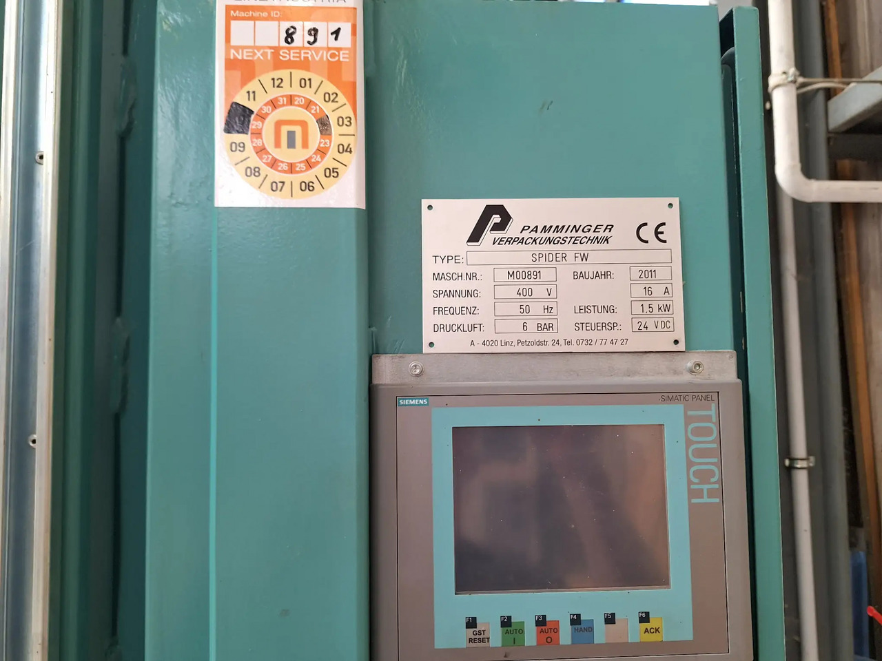 1 Stk. Paletten Wickelmaschine - Máquina: foto 5 1 Stk. Paletten Wickelmaschine - Máquina: foto 5