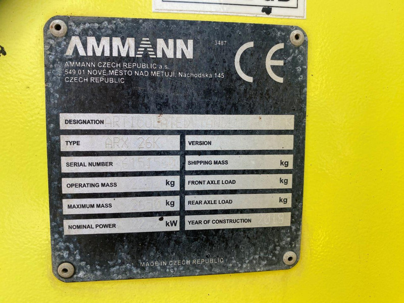 Ammann ARX26K NVT - Rolo: foto 5 Ammann ARX26K NVT - Rolo: foto 5
