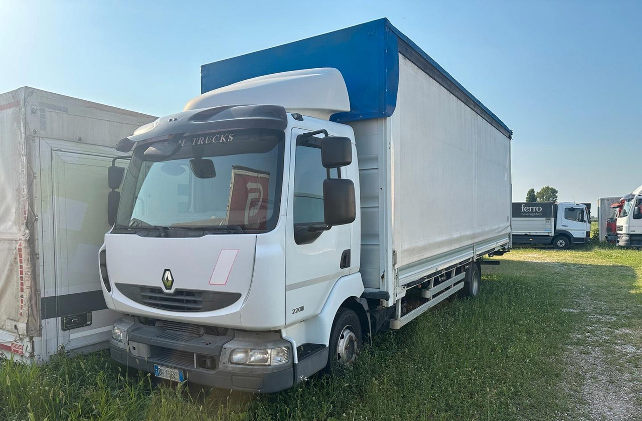 Renault MIDLUM 215.10 - Camião de lona: foto 1 Renault MIDLUM 215.10 - Camião de lona: foto 1