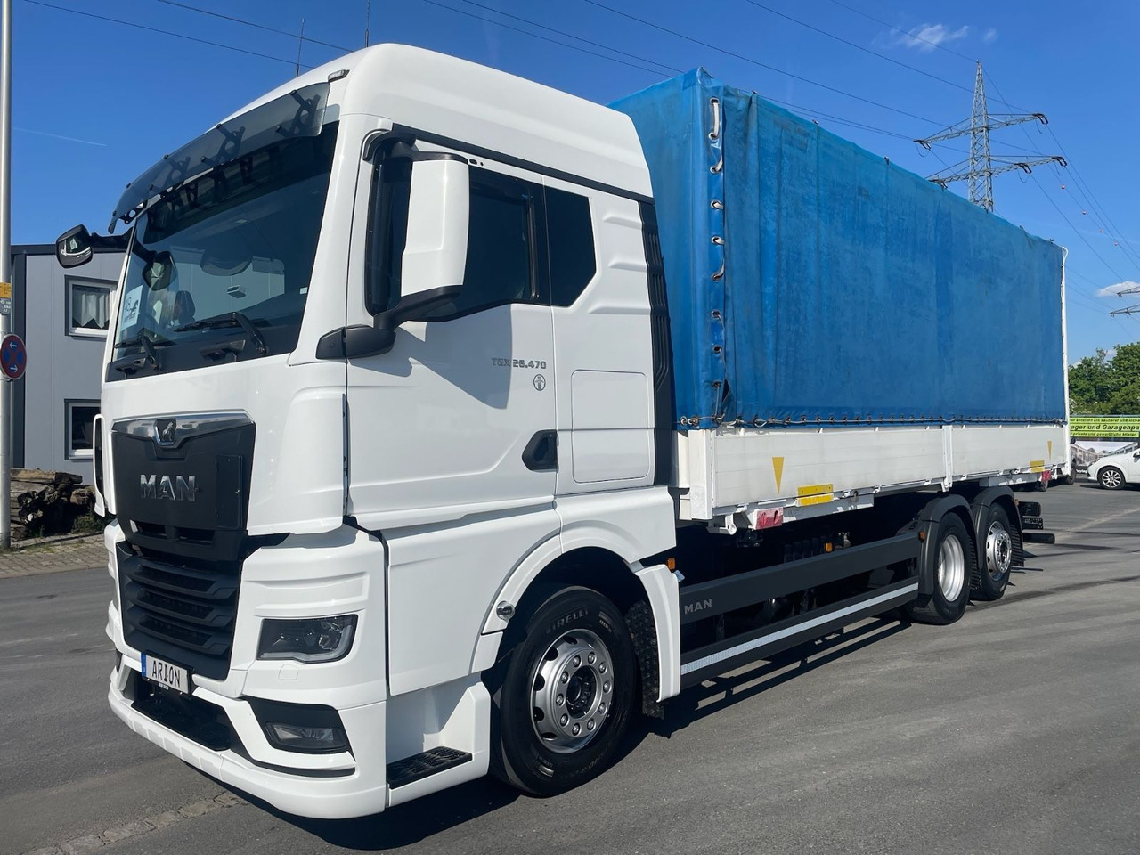 MAN TGX 26.470 6x2-4 LL Pritsche+Plane/BDF/NLA/EU6d - Camião de lona: foto 3 MAN TGX 26.470 6x2-4 LL Pritsche+Plane/BDF/NLA/EU6d - Camião de lona: foto 3