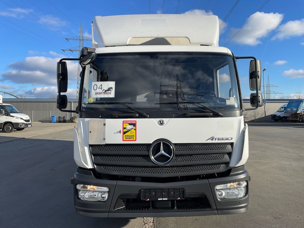 Mercedes-Benz Atego 1218 4x2 Koffer/FULL-ADR/EXIII/LBW/AC/EU6d - Camião furgão: foto 2 Mercedes-Benz Atego 1218 4x2 Koffer/FULL-ADR/EXIII/LBW/AC/EU6d - Camião furgão: foto 2