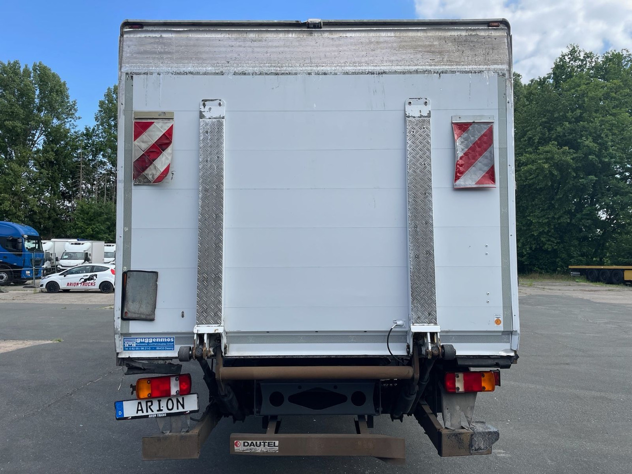 Mercedes-Benz Atego 2 1222 4x2 Koffer/LBW/DAUTEL/8,25m/AC/EU5 - Camião furgão: foto 5 Mercedes-Benz Atego 2 1222 4x2 Koffer/LBW/DAUTEL/8,25m/AC/EU5 - Camião furgão: foto 5