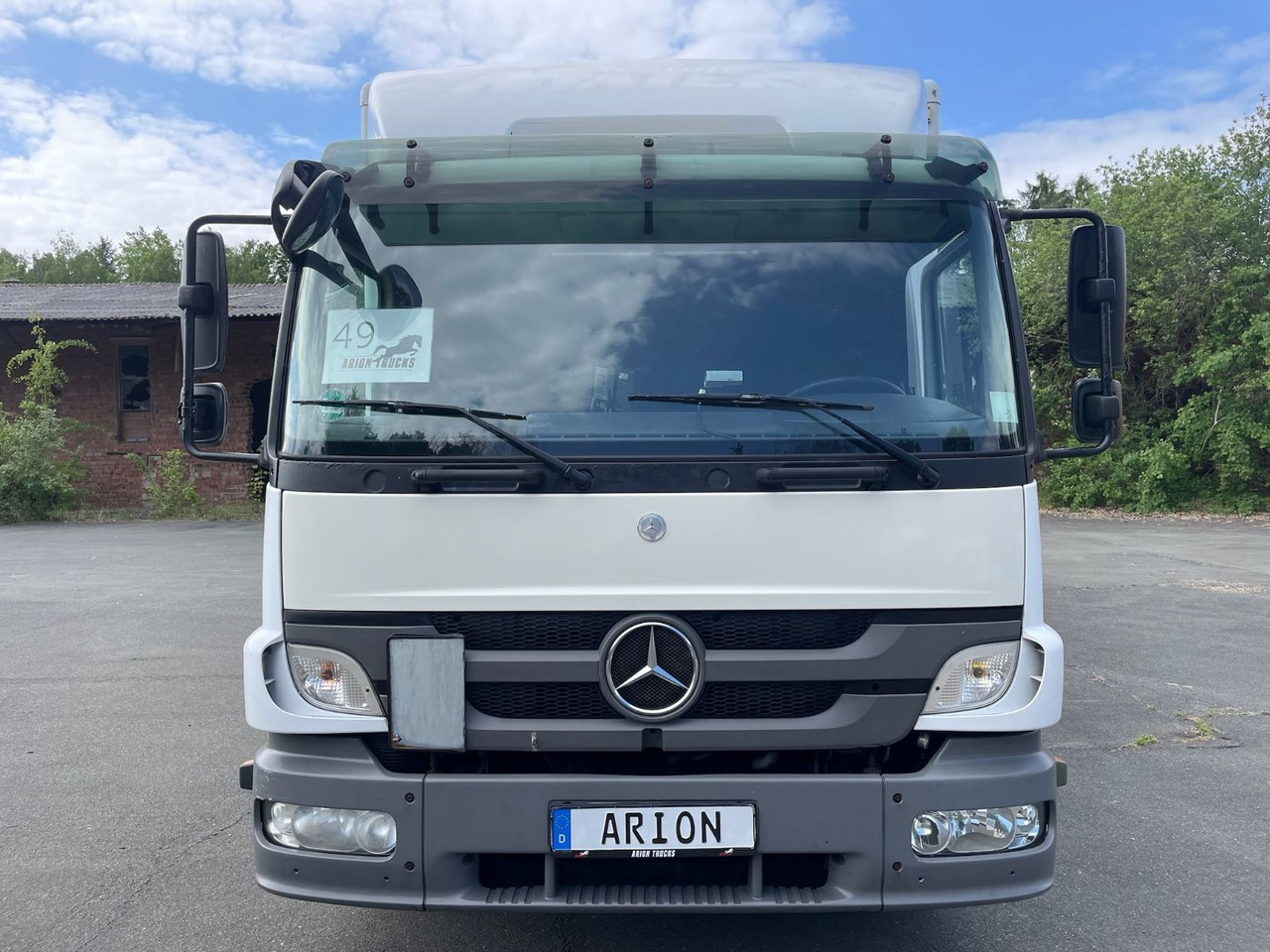 Mercedes-Benz Atego 2 1222 4x2 Koffer/LBW/DAUTEL/8,25m/AC/EU5 - Camião furgão: foto 2 Mercedes-Benz Atego 2 1222 4x2 Koffer/LBW/DAUTEL/8,25m/AC/EU5 - Camião furgão: foto 2