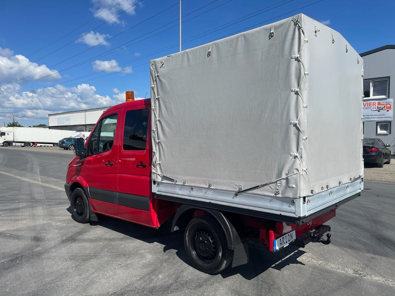 Mercedes-Benz Sprinter II 213 CDI Pritsche/DOKA/EU4/TÜV-05/27 - Carrinha de lona, Carrinha cabine dupla: foto 4 Mercedes-Benz Sprinter II 213 CDI Pritsche/DOKA/EU4/TÜV-05/27 - Carrinha de lona, Carrinha cabine dupla: foto 4