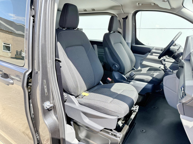 Furgão compacto, Carrinha cabine dupla novo Ford Transit Custom 2.0 TDCI 136pk L2H1 Dubbele Cabine Dubbele Schuif Adaptieve Cruise Control Carplay Camera Parkeersensoren voor achter BPM VRIJ: foto 11