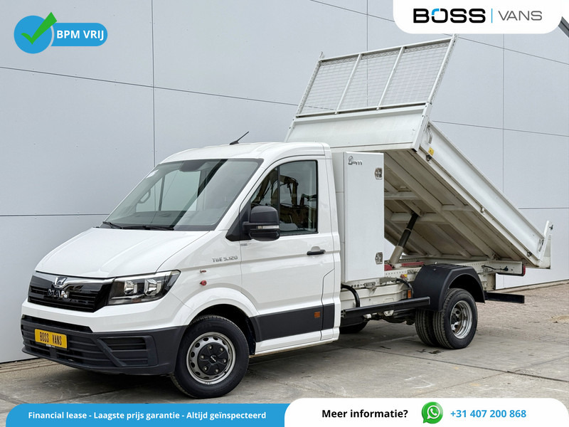 MAN TGE 5.120 2.0 TDI Kipper Dubbellucht Carplay Trekhaak Airco Camera Benne Tipper - Carrinha basculante: foto 1 MAN TGE 5.120 2.0 TDI Kipper Dubbellucht Carplay Trekhaak Airco Camera Benne Tipper - Carrinha basculante: foto 1
