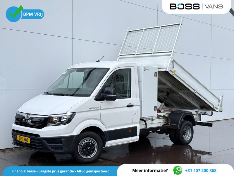 MAN TGE 5.120 2.0 TDI Kipper Dubbellucht Carplay Trekhaak Airco Camera Navigatie Benne Tipper - Carrinha basculante: foto 1 MAN TGE 5.120 2.0 TDI Kipper Dubbellucht Carplay Trekhaak Airco Camera Navigatie Benne Tipper - Carrinha basculante: foto 1