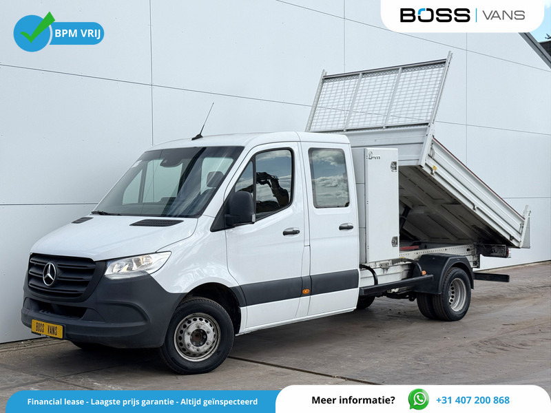 Mercedes-Benz Sprinter 514 2.2 CDI Kipper Dubbele Cabine Mixto DoKa Dubbellucht 3.5t Trekhaak Climate Control Cruise Control Benne Tipper - Carrinha basculante, Carrinha cabine dupla: foto 1 Mercedes-Benz Sprinter 514 2.2 CDI Kipper Dubbele Cabine Mixto DoKa Dubbellucht 3.5t Trekhaak Climate Control Cruise Control Benne Tipper - Carrinha basculante, Carrinha cabine dupla: foto 1