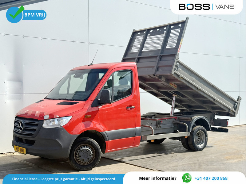 Mercedes-Benz Sprinter 514 2.2 CDI Kipper Dubbellucht 3.5t Trekhaak Climate Control Cruise Control Benne Tipper - Carrinha basculante: foto 1 Mercedes-Benz Sprinter 514 2.2 CDI Kipper Dubbellucht 3.5t Trekhaak Climate Control Cruise Control Benne Tipper - Carrinha basculante: foto 1