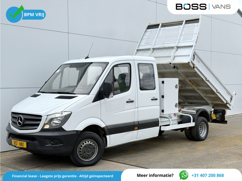 Mercedes-Benz Sprinter 514 2.2 CDI Kipper Dubbellucht Dubbele Cabine Climate Control Cruise Control Trekhaak 3.5t Tipper Benne DOKA - Carrinha basculante, Carrinha cabine dupla: foto 1 Mercedes-Benz Sprinter 514 2.2 CDI Kipper Dubbellucht Dubbele Cabine Climate Control Cruise Control Trekhaak 3.5t Tipper Benne DOKA - Carrinha basculante, Carrinha cabine dupla: foto 1