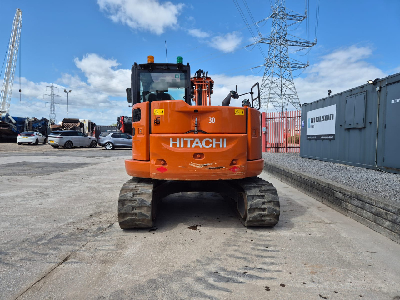 Hitachi ZX85USBR-6 2PB - Mini escavadeira: foto 4 Hitachi ZX85USBR-6 2PB - Mini escavadeira: foto 4