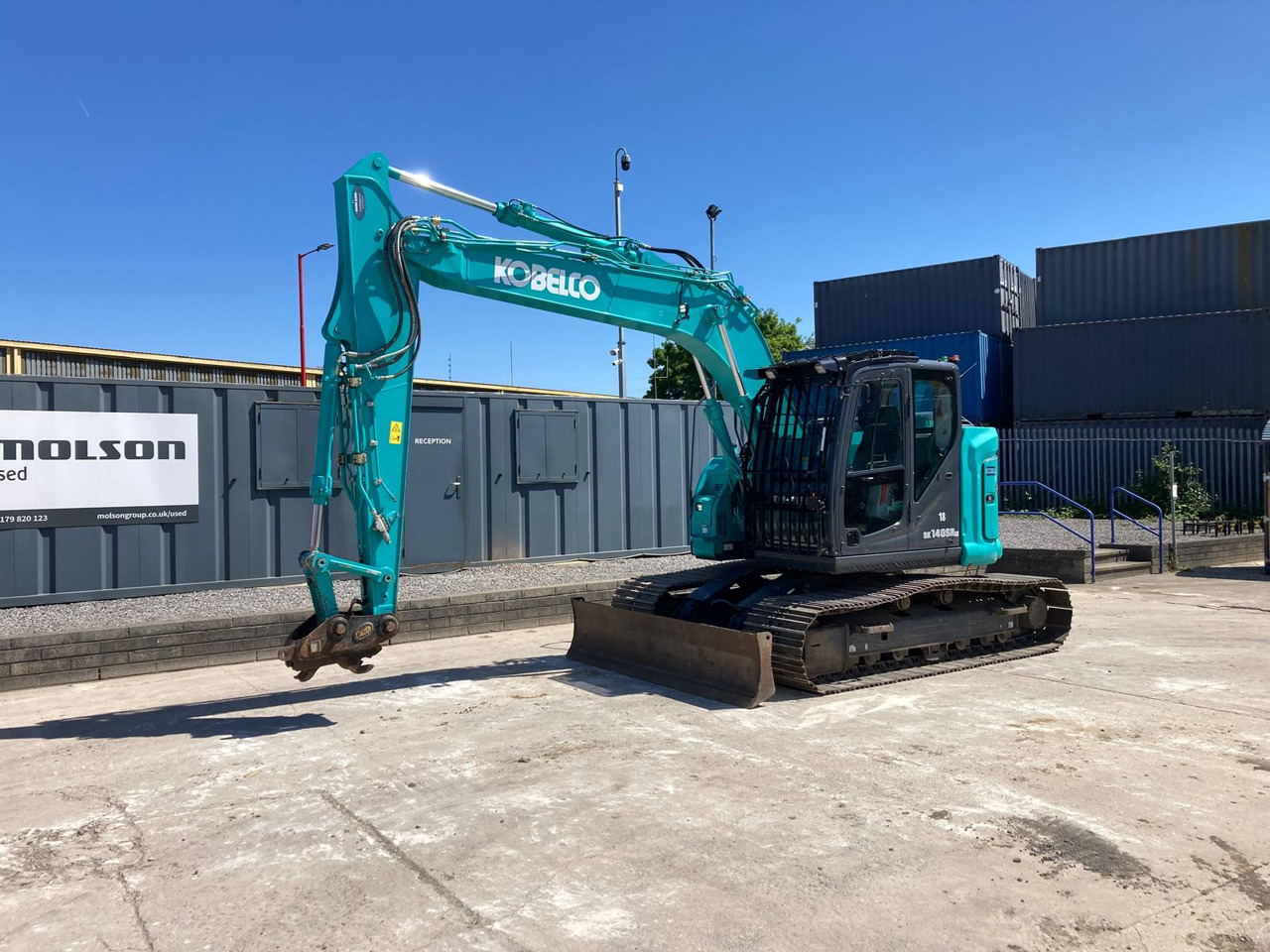 Kobelco SK140SRLC-7 - Escavadora de rastos: foto 1 Kobelco SK140SRLC-7 - Escavadora de rastos: foto 1