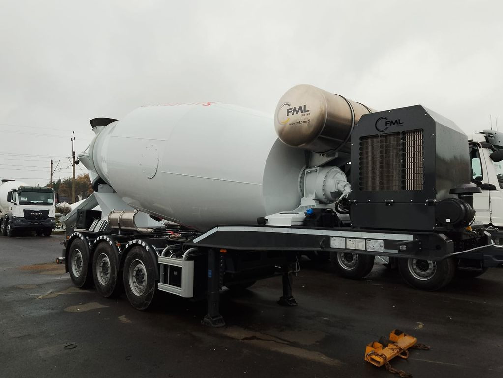 FML CONCRETE MIXER 13 m3 - Semi-reboque betoneira: foto 2 FML CONCRETE MIXER 13 m3 - Semi-reboque betoneira: foto 2
