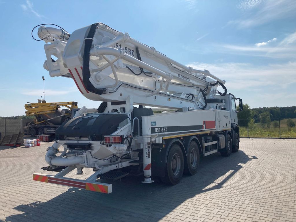Autobomba de betão novo Mercedes-Benz AROCS 4451 6350 mm BETONSTAR H51.20 Verfügbar: foto 6