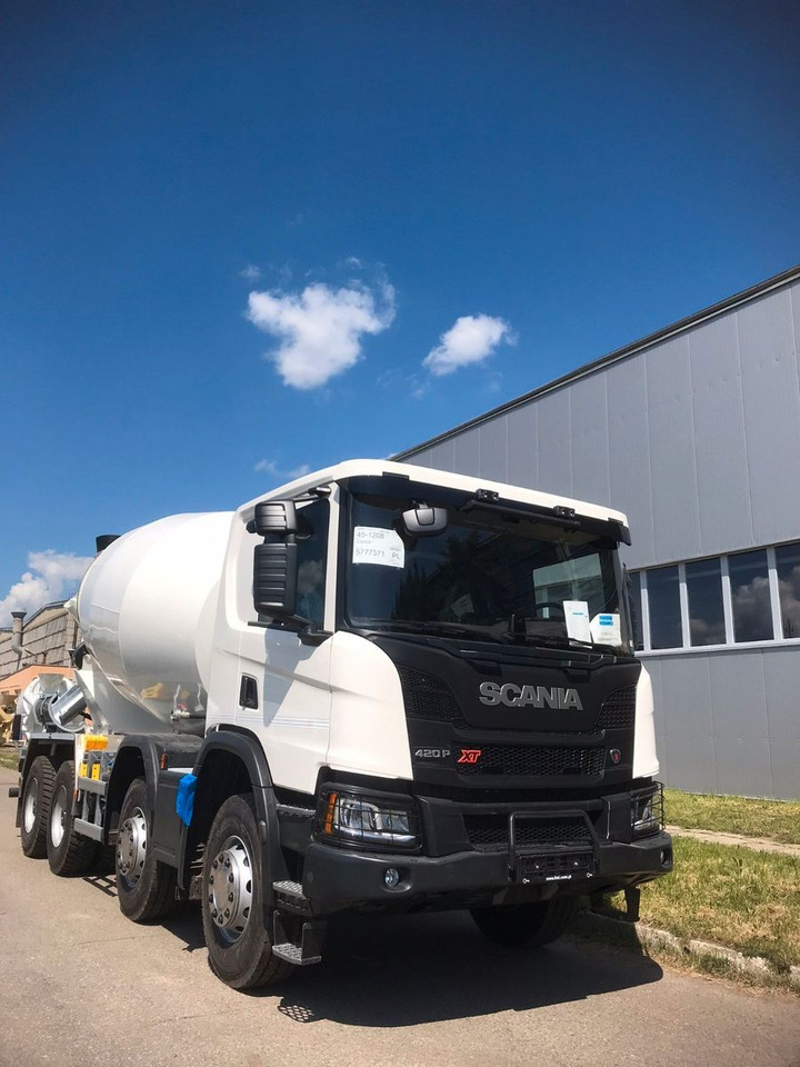 Scania P420 8X4 FML 10 M3 Scania P420 8X4 FML 10 M3 - Camião betoneira: foto 4 Scania P420 8X4 FML 10 M3 Scania P420 8X4 FML 10 M3 - Camião betoneira: foto 4