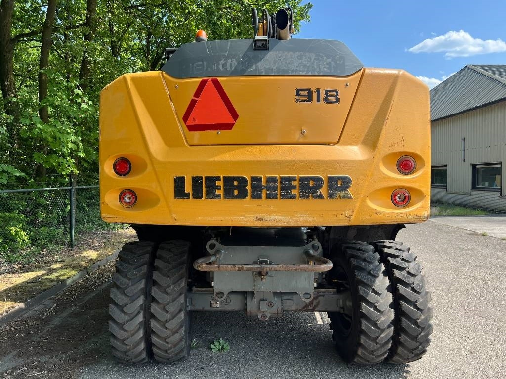 Escavadeira de rodas Liebherr A 918: foto 6