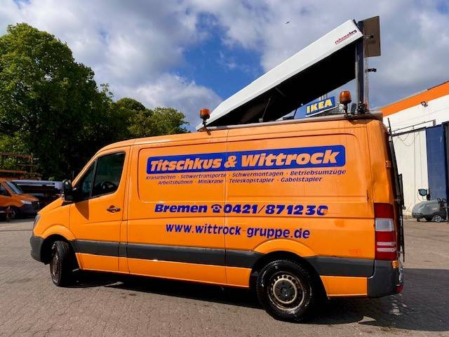 Mercedes-Benz Sprinter 313CDI - BF3-Fahrzeug - Carrinha de contentor: foto 1 Mercedes-Benz Sprinter 313CDI - BF3-Fahrzeug - Carrinha de contentor: foto 1