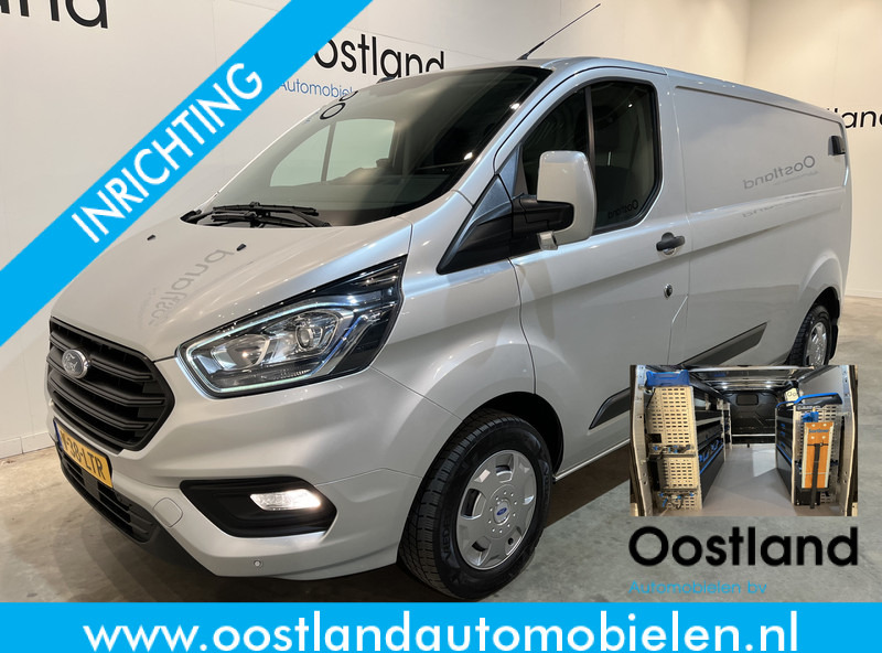 Ford Transit Custom 300 2.0 TDCI L2H1 Trend 130 PK Servicebus / Sortimo Inrichting / Euro 6 / Airco / Cruise Control / Klep / PDC / 3-Zits - Furgão compacto: foto 1 Ford Transit Custom 300 2.0 TDCI L2H1 Trend 130 PK Servicebus / Sortimo Inrichting / Euro 6 / Airco / Cruise Control / Klep / PDC / 3-Zits - Furgão compacto: foto 1