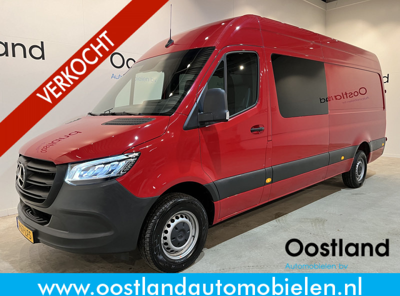 Mercedes-Benz Sprinter 317 CDI L3H2 DC Dubbel Cabine RWD Automaat / Euro 6 / Airco / Trekhaak 3500 KG / Cruise Control / Camera / CarPlay / Leder / 8.200 KM !! / BPM VRIJ !! - Furgão, Carrinha cabine dupla: foto 1 Mercedes-Benz Sprinter 317 CDI L3H2 DC Dubbel Cabine RWD Automaat / Euro 6 / Airco / Trekhaak 3500 KG / Cruise Control / Camera / CarPlay / Leder / 8.200 KM !! / BPM VRIJ !! - Furgão, Carrinha cabine dupla: foto 1