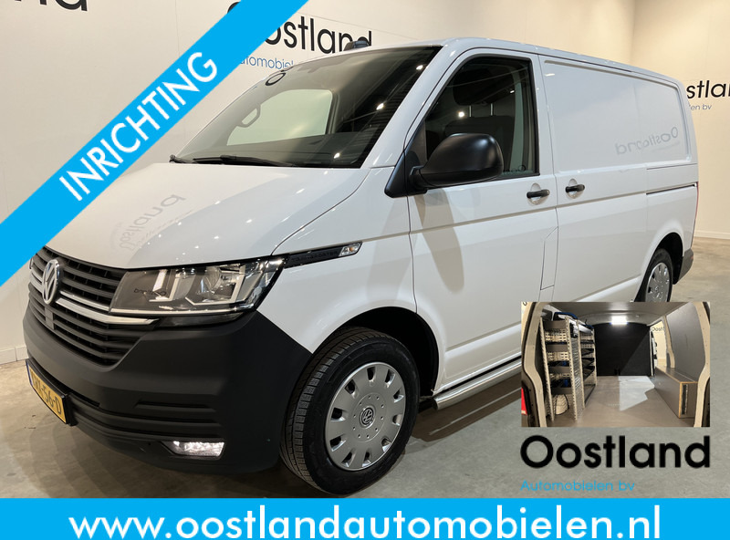 Volkswagen Transporter 2.0 TDI L1H1 Servicebus / Sortimo Inrichting / Euro 6 / Schuifdeur L + R / Airco / Cruise Control / CarPlay / PDC / Navigatie / 3-Zits / BPM VRIJ !! - Furgão compacto: foto 1 Volkswagen Transporter 2.0 TDI L1H1 Servicebus / Sortimo Inrichting / Euro 6 / Schuifdeur L + R / Airco / Cruise Control / CarPlay / PDC / Navigatie / 3-Zits / BPM VRIJ !! - Furgão compacto: foto 1