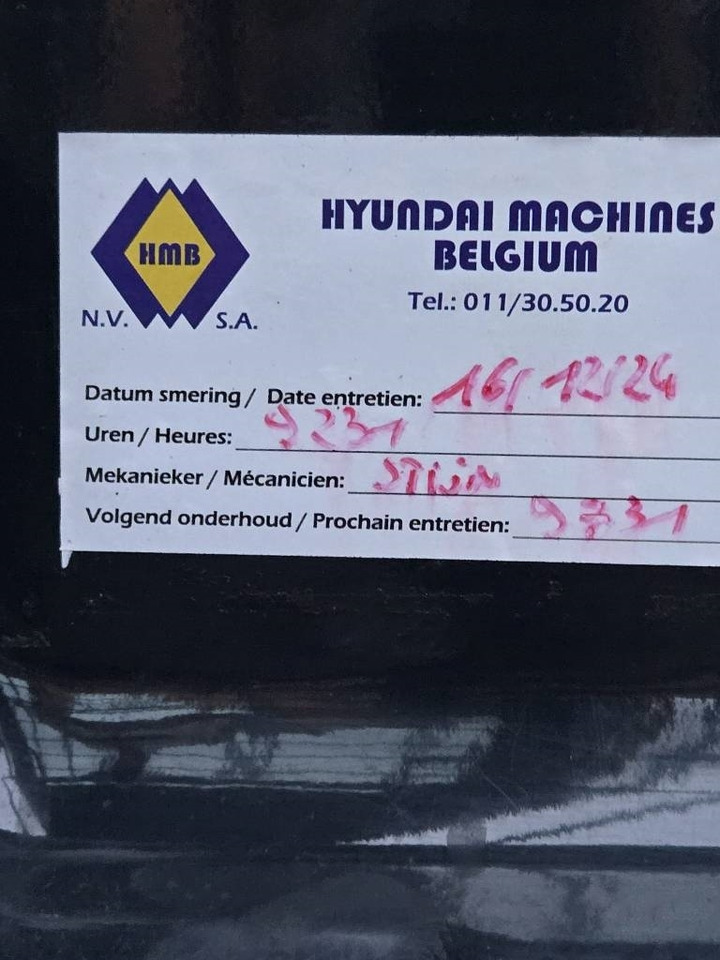 Escavadeira de rodas Hyundai R 180W-9A: foto 30