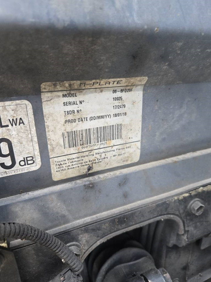 Locação financeira de Toyota 8 FD 20  Toyota 8 FD 20: foto 12