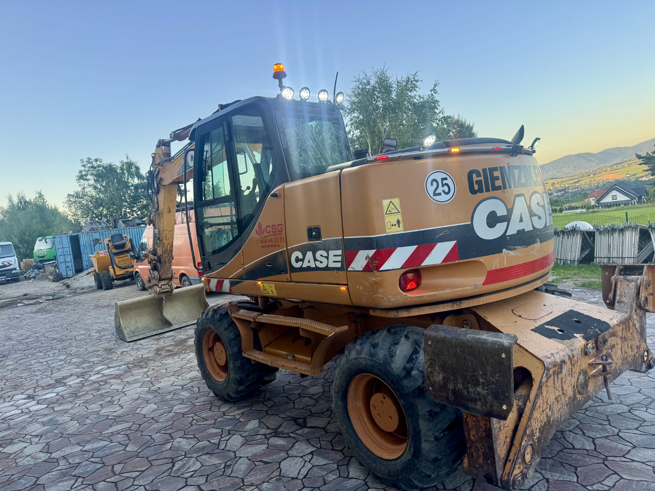 Case WX145 - Escavadeira de rodas: foto 3 Case WX145 - Escavadeira de rodas: foto 3