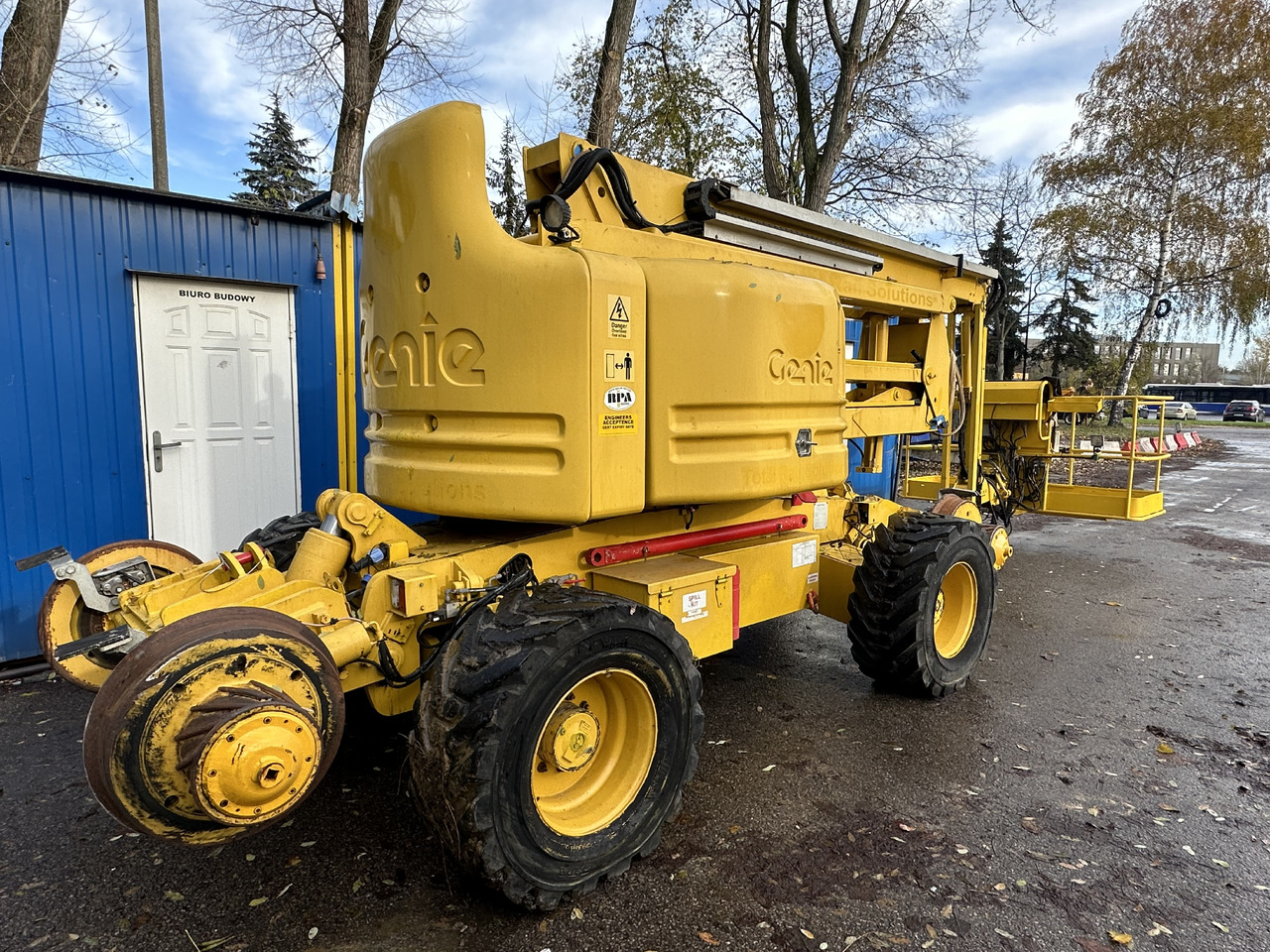 GENIE REXQUOTE Accessrailer Z60/34 railroad boom lift cherry picker mewp - Plataforma articulada: foto 2 GENIE REXQUOTE Accessrailer Z60/34 railroad boom lift cherry picker mewp - Plataforma articulada: foto 2