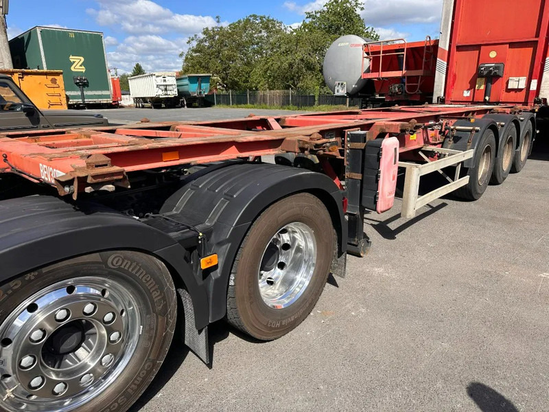 DESOT 3 x containerchassis 20-30ft - Semi-reboque transportador de contêineres/ Caixa móvel: foto 1 DESOT 3 x containerchassis 20-30ft - Semi-reboque transportador de contêineres/ Caixa móvel: foto 1