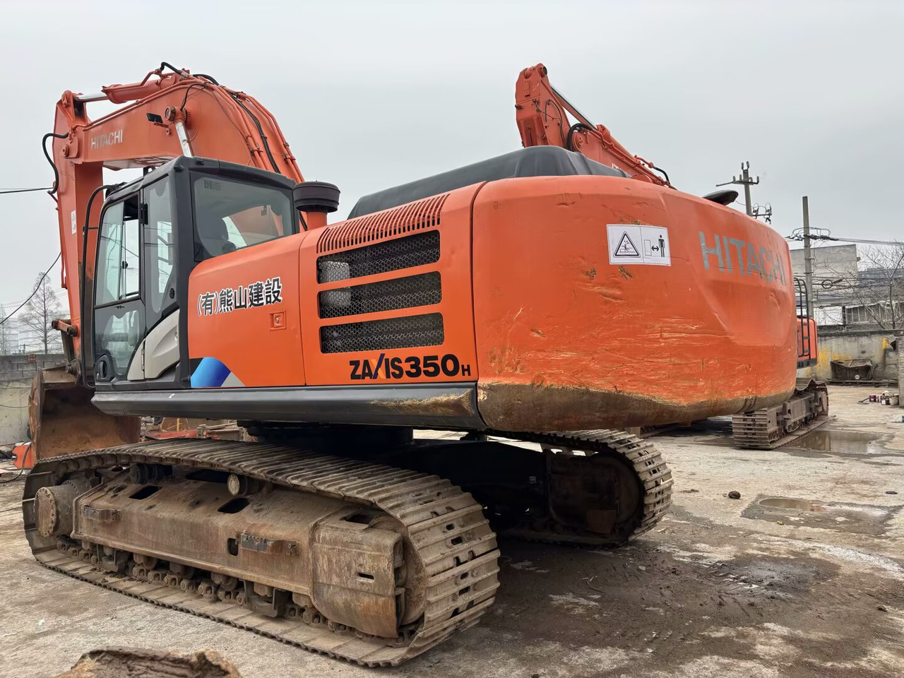 HITACHI ZX350H-5G - Escavadora de rastos: foto 2 HITACHI ZX350H-5G - Escavadora de rastos: foto 2