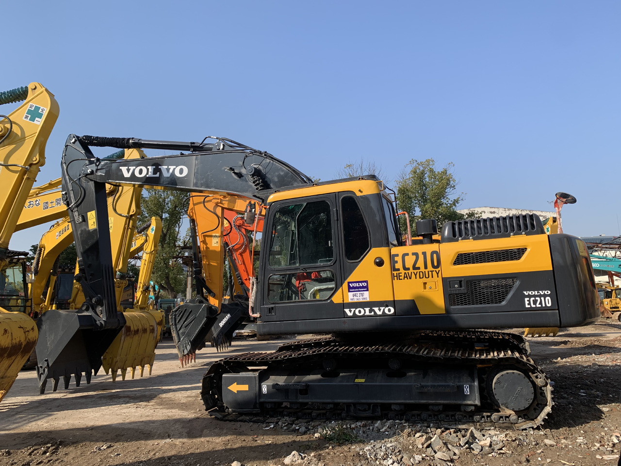 Volvo EC210D - Escavadeira: foto 1 Volvo EC210D - Escavadeira: foto 1
