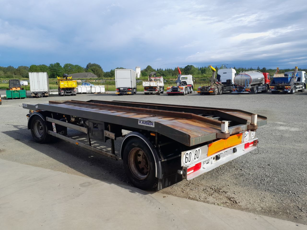 Kaiser PORTE CAISSON 19 T Ampliroll Trailer - Reboque ampliroll/ Multibenne: foto 2 Kaiser PORTE CAISSON 19 T Ampliroll Trailer - Reboque ampliroll/ Multibenne: foto 2