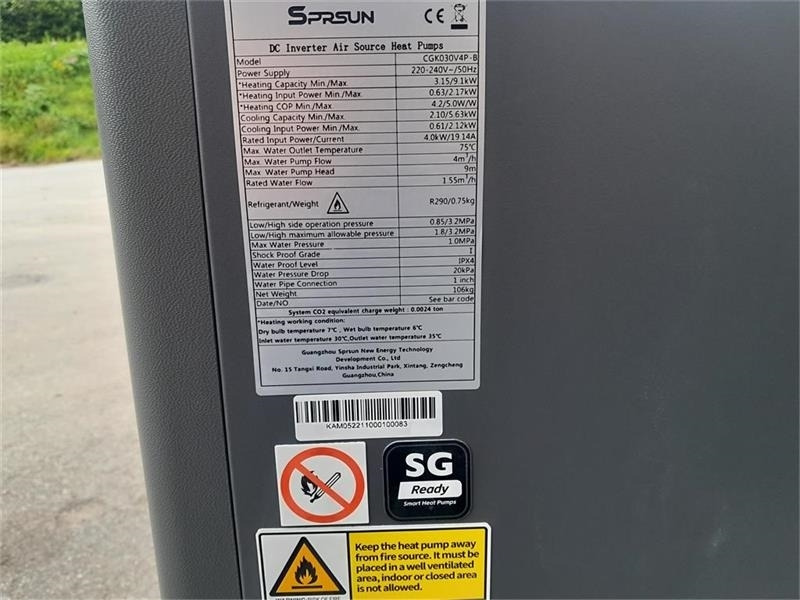 - - - SPRSUN 9.1 KW - Aquecedor industrial: foto 5 - - - SPRSUN 9.1 KW - Aquecedor industrial: foto 5