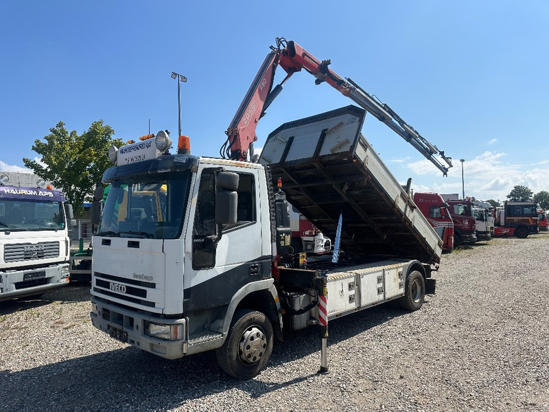 Iveco Eurocargo 120 EL 210hp / Fassi 80A Year 2012 + Tip - Camião grua: foto 1 Iveco Eurocargo 120 EL 210hp / Fassi 80A Year 2012 + Tip - Camião grua: foto 1