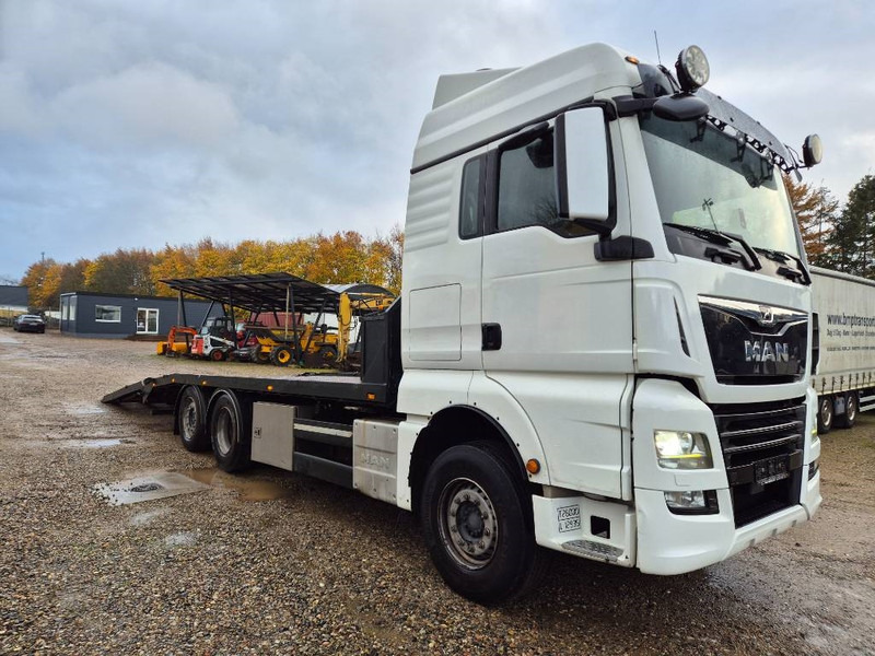 Camião transporte de veículos MAN TGX 26.500 // Hydraulic Ramp/ Winch //: foto 14