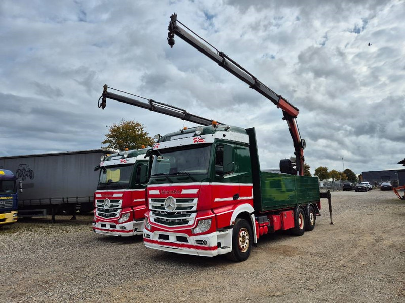 Mercedes-Benz Actros 2551/6x2 // Palfinger 16002 B // 2 x trucks - Camião grua: foto 5 Mercedes-Benz Actros 2551/6x2 // Palfinger 16002 B // 2 x trucks - Camião grua: foto 5