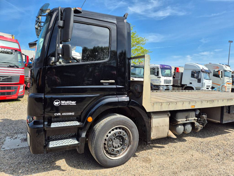 Caminhão reboque Mercedes-Benz Axor 1824 // Hydraulic Ramp //: foto 15
