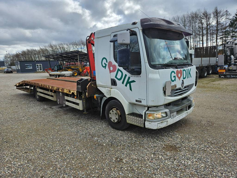 Renault Midlum 220 Machine/auto Transport and crane(2 stk) - Camião transporte de veículos, Camião grua: foto 5 Renault Midlum 220 Machine/auto Transport and crane(2 stk) - Camião transporte de veículos, Camião grua: foto 5