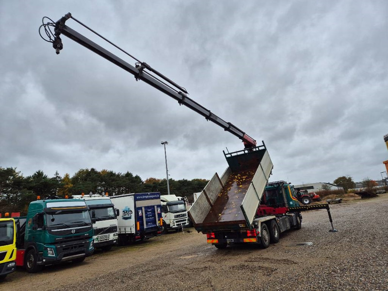 Scania P450 6x2/4 // HMF 2620 K5 // 3-way tip - Camião grua: foto 5 Scania P450 6x2/4 // HMF 2620 K5 // 3-way tip - Camião grua: foto 5