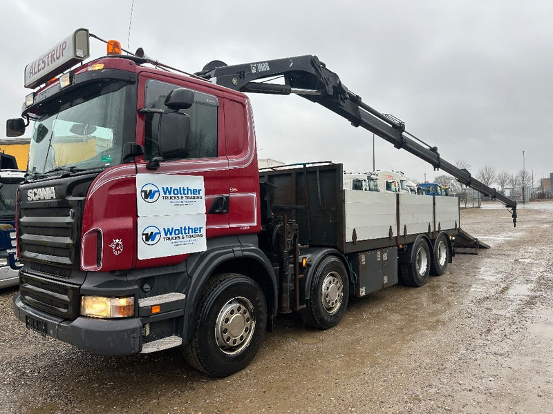 Scania R480 8x2 // Hiab Hi-Duo 244 // Hydraulic ramp - Camião grua: foto 1 Scania R480 8x2 // Hiab Hi-Duo 244 // Hydraulic ramp - Camião grua: foto 1