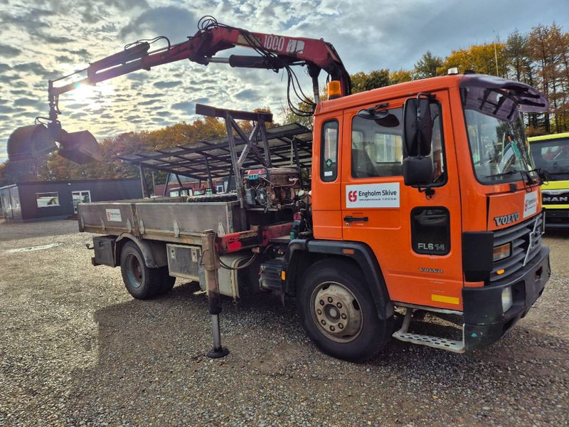 Camião grua Volvo FL 614 // HMF1065 K2 grab/Rotor // Steelsupension: foto 9